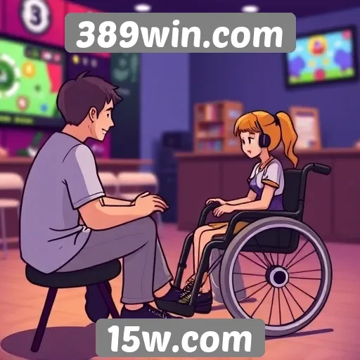 Interface do usuário e acessibilidade no 389win.com